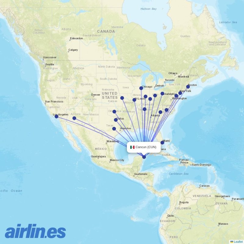 Route map over ZQN airport