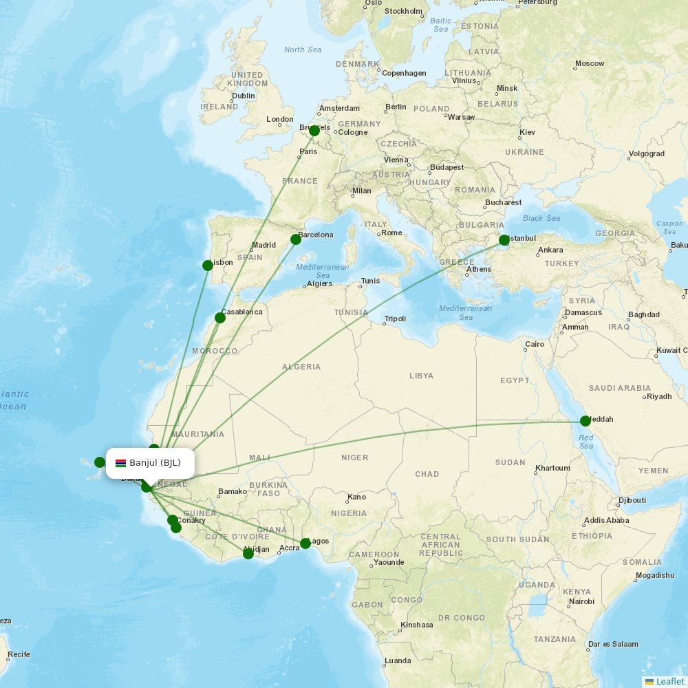 Banjul International BJL Scheduled Flight Departures Airport banjul-international-bjl-scheduled-flight-departures-airport