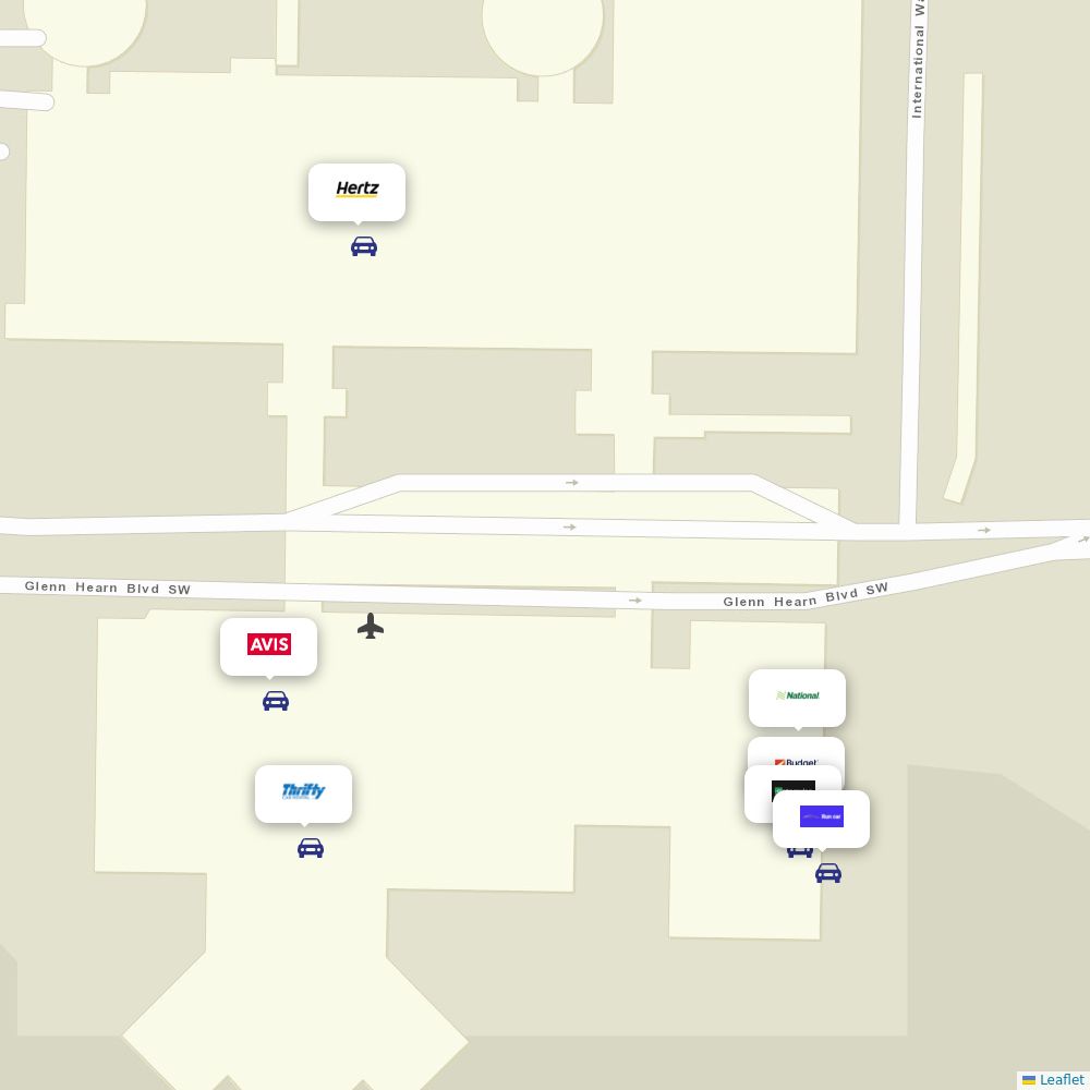 Car rentals at Huntsville International AirportCarl T Jones Field (HSV