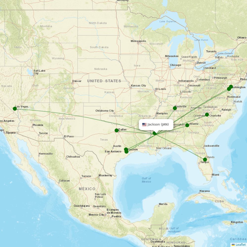 Jackson International information, flights and status Airport Information