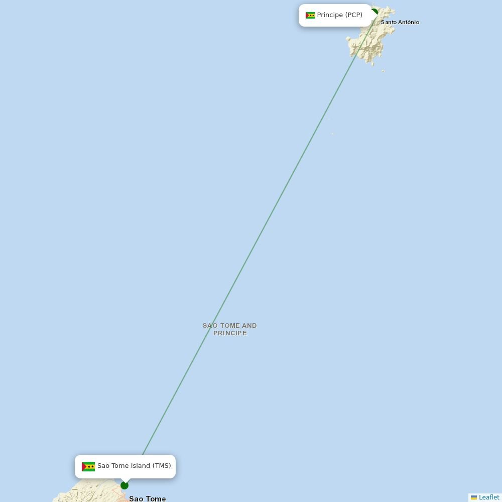 Principe Airport airport map Principe (PCP) Airport Information