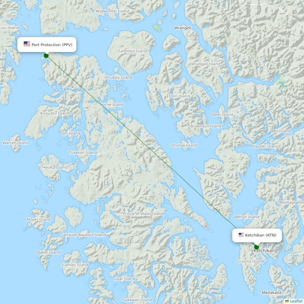 Port Protection destination map