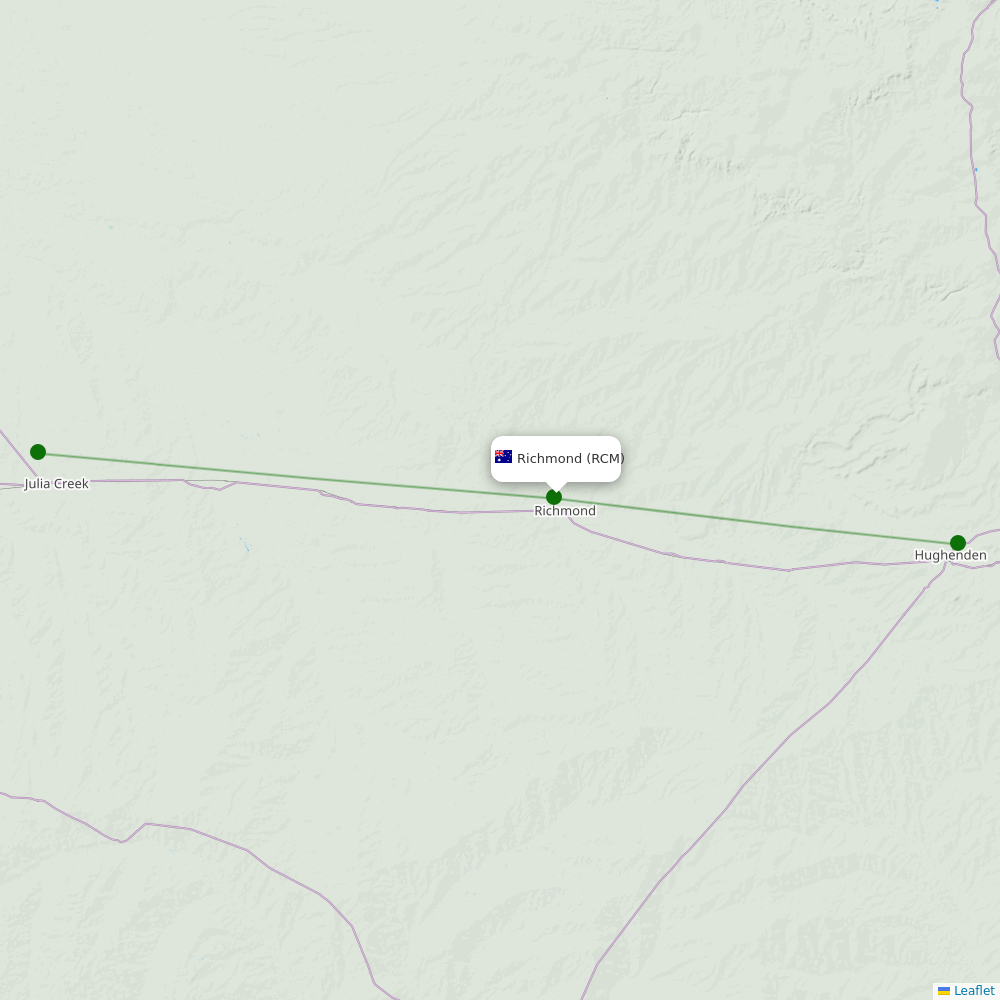 Richmond airport map | Richmond (RCM) | Airport Information