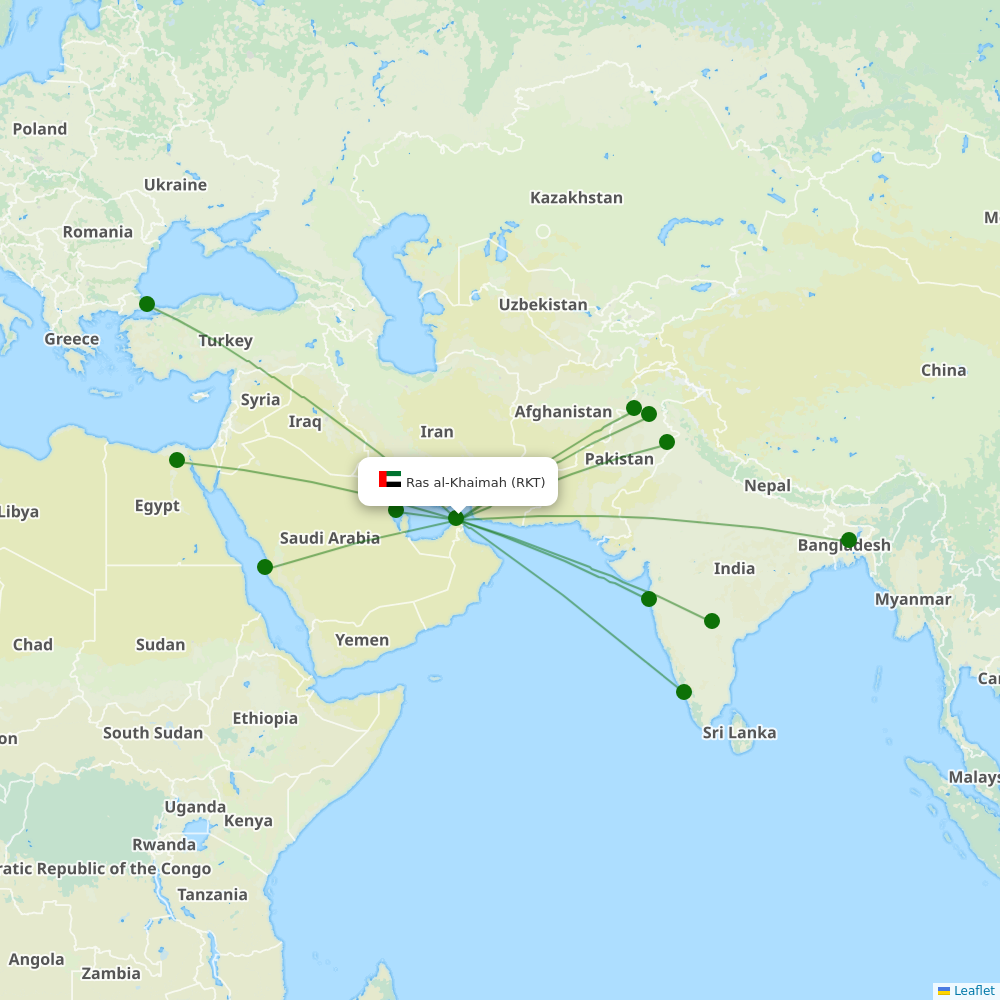 Raipur destination map